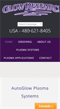 Mobile Screenshot of glowresearch.org