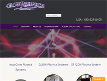Tablet Screenshot of glowresearch.org